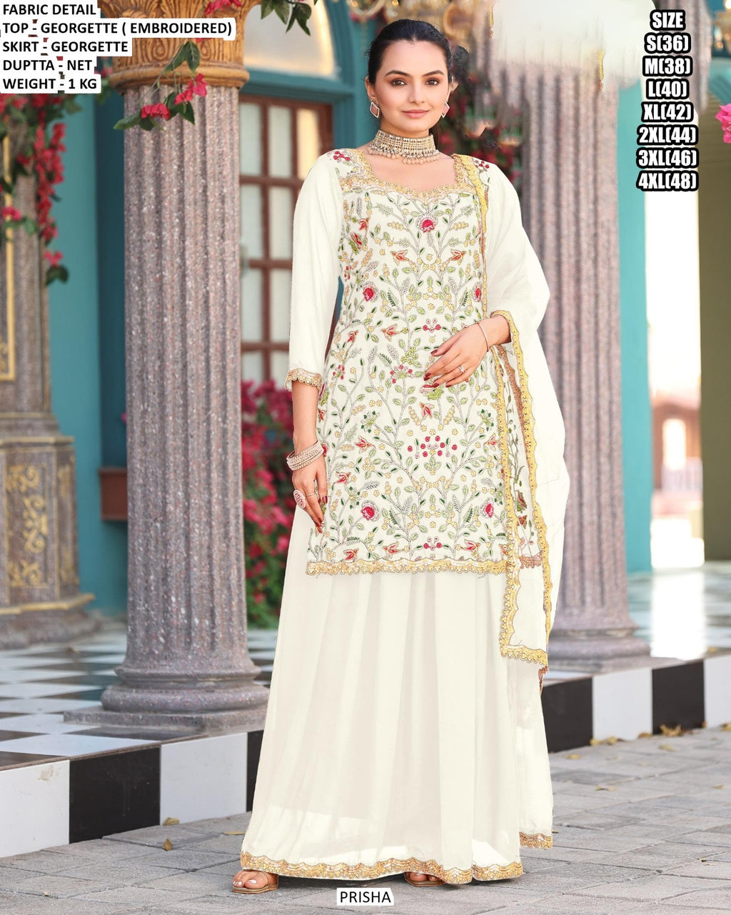 Preeti Gharara Suit