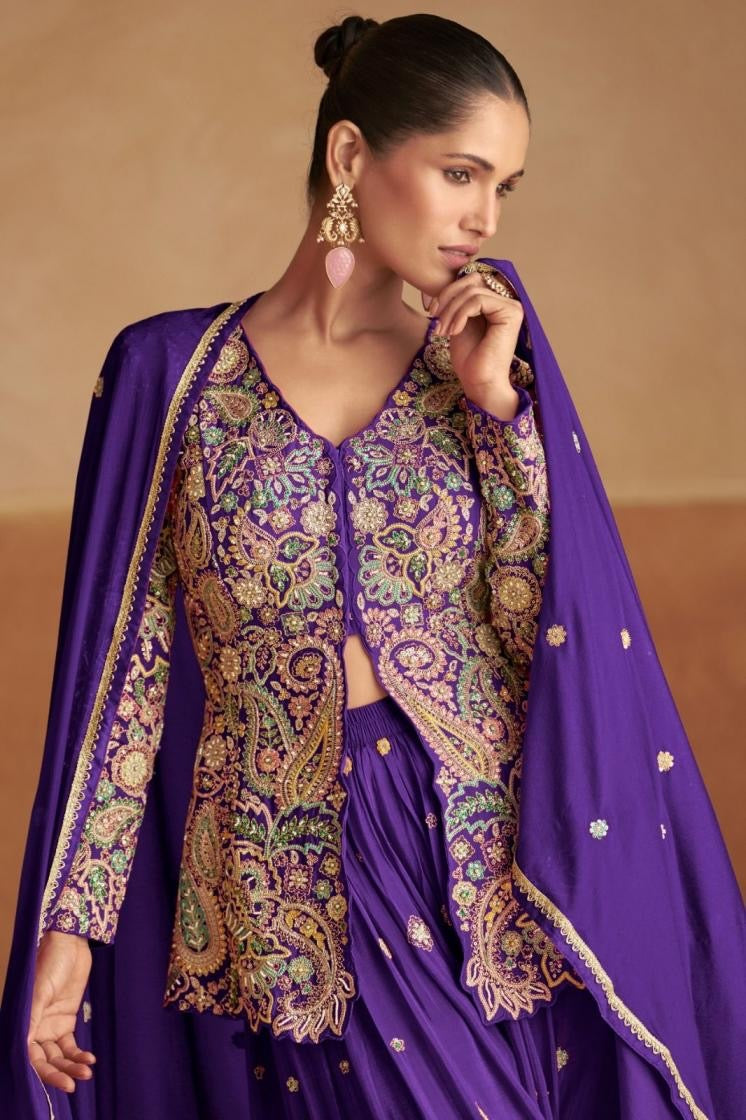 Roshini Embroidered Suit