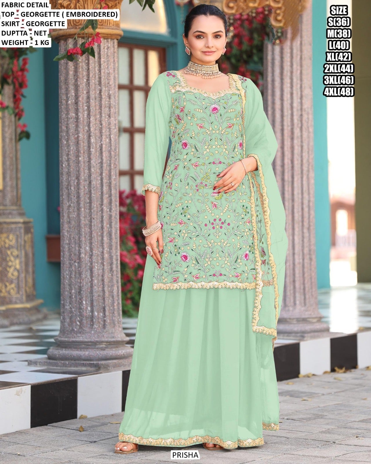 Preeti Gharara Suit