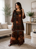 Gaji Silk Two Piece Co-ord Set