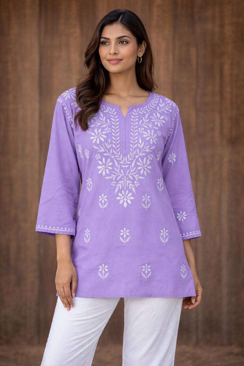 Short Embroidered Kurti