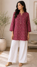 Anam Soft Gaji Silk Kurti